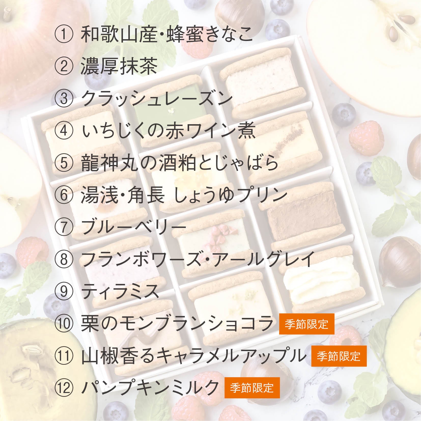 バターサンド12種ギフトの商品写真