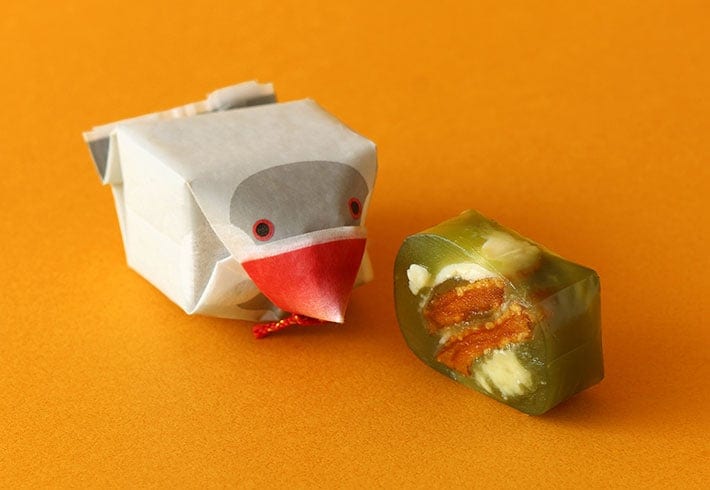 金澤文鳥 奥能登柿と抹茶